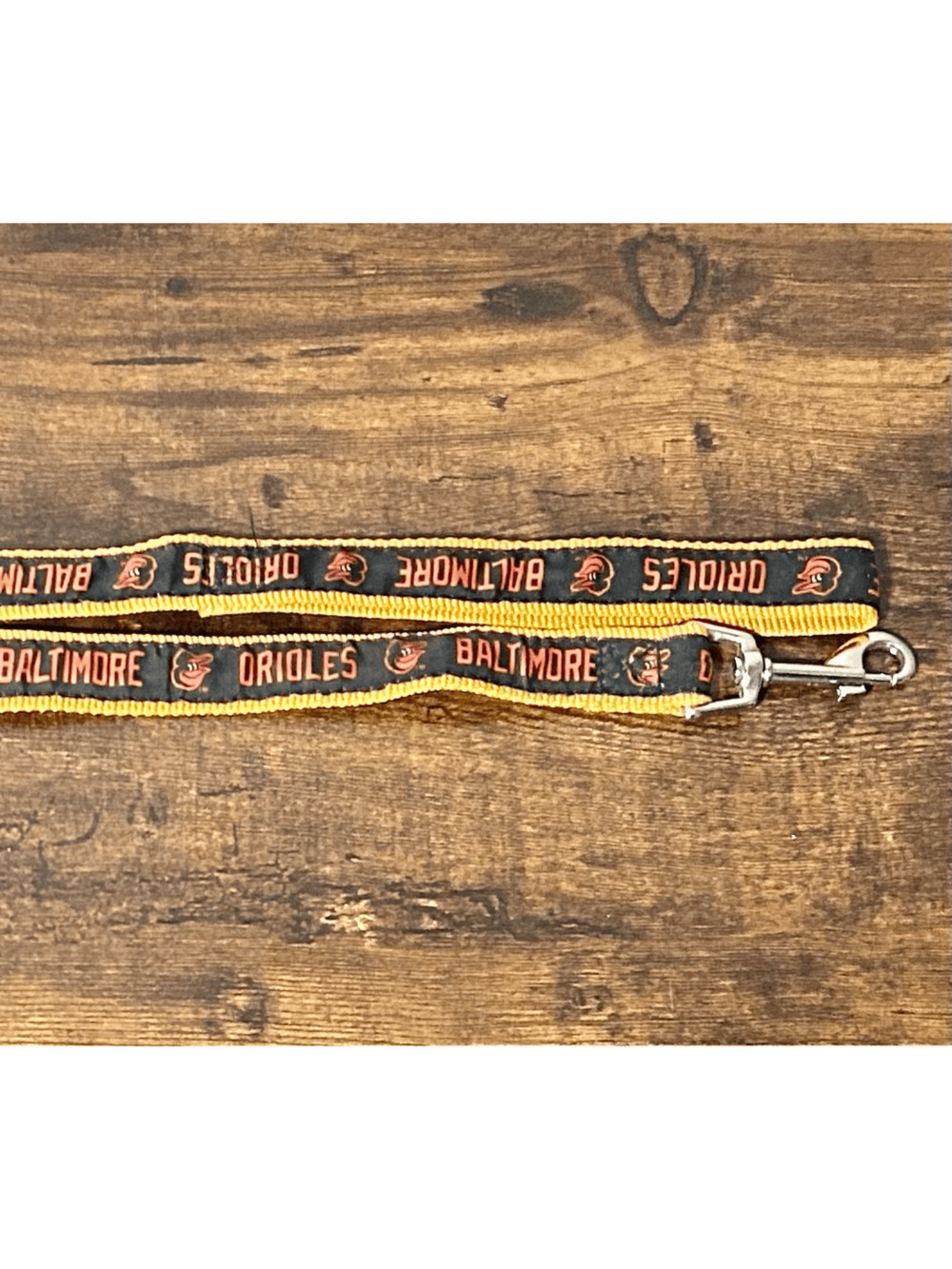Vintage Baltimore Orioles MLB Black & Orange 4ft Dog Leash